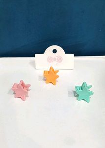 Korean Mini Hair Claw Clips(6pc)