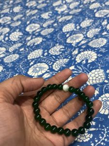 Green Beaded Bracelet