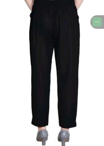 Black Straight Leg Pants
