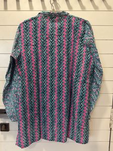 Stylish Floral Print Tunic Top