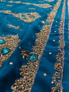 Zardozi Work Saree