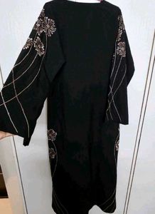 Dubai Embroidery + Embellished Beads Abaya