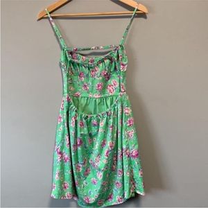 Zara Limited Edition Floral Bohemian Mini Dress