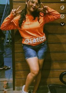 Cute Orange sweatshirt