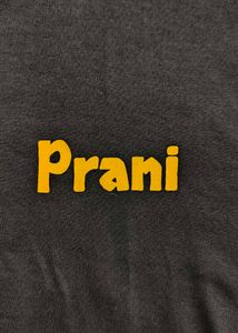 Prani Black Graphic T-Shirt