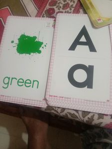 Letters And Numbers Flash Cards