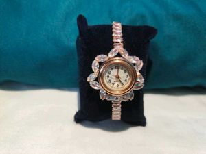 Elegant Crystal Watch
