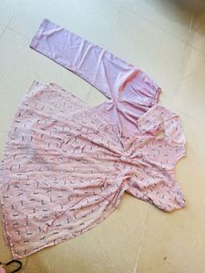 Elegant Pink Kurta Set new