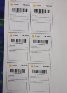 20 Pcs Of Freeup Shipping Label