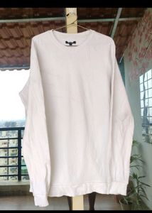 Unisex Zudio Plain White Sweatshirt