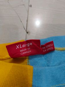 Supreme FW18 Split Crewneck Sweatshirt Size XL