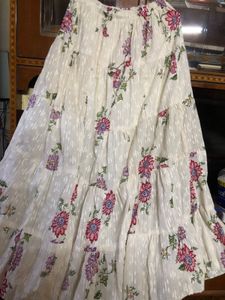 Floral Ethnic Skirt For Navratri/ Dandiya Nights