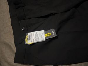 Men&#39;s Black Korean Straight Semi Formal Trousers