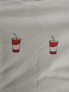 White Tee with Graphic