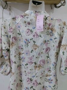 Floral Top For Girls