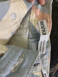 Bershka Patterned Shorts