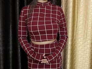 Skirt And Top Co-ord Set