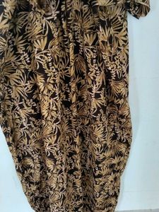 gown nighty Floral Print Dress Maxi