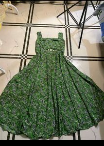 Green Paisley Sundress