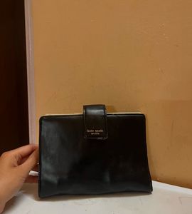 Kate Spade Diary Black Leather Personal Planner