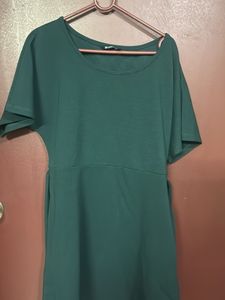 Green Casual Dress