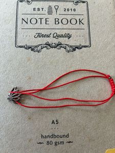 Amrapali Silver lotus charm bracelet