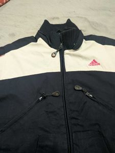 Pre -loved Adidas track bomber jacket