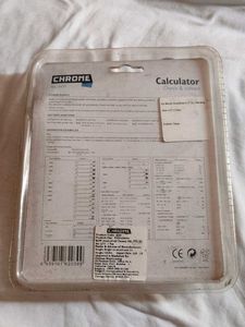 Chrome Calculator - Model 9211