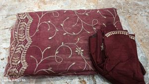 gold crush saree
