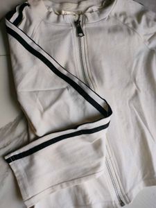 White Jacket And Can Be Use As Top