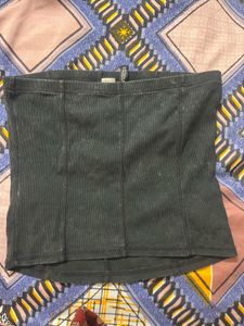 Acid Wash Corset Top