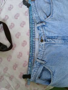 Light Wash Denim Jeans