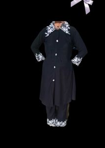 New 2XL Floral Embroidered Co-ord Set