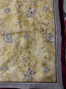 Stylist Yellow Saree