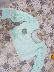 Fish Cut Lehenga Choli And Dupatta