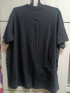 Black Printed T-shirt Rarely Used