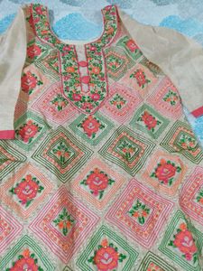 Elegant Embroidered Kurta Set