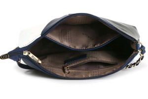 Exotic Colorblock Shoulder Bag