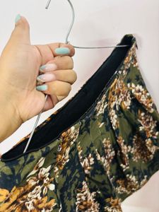Floral Print Skirt