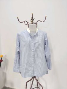 Striped Button-Down Shirt
