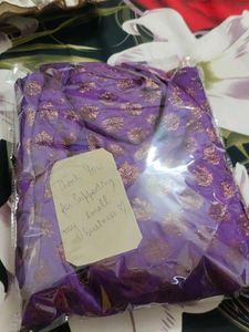 Purple churi daar pjami suit