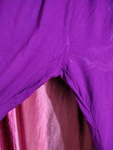 Purple New Kurta Set With Dupatta