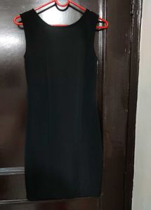 Chic Black &amp; Gray Bodycon Dress