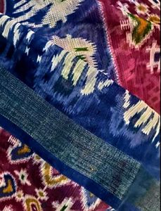 Beautiful Pochampally Print Saree