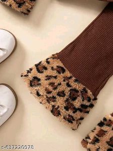 Adorable Leopard Print Baby Outfit