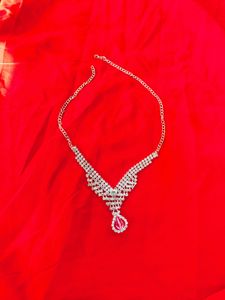 Sparkling Rhinestone Statement Necklace