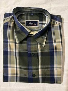 🆕Picaso Plaid Formal/ Casual Shirt