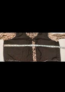 TIGER PRINT GOWN.