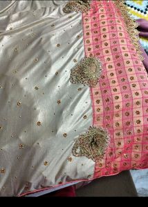 Party Saree Without Blouse