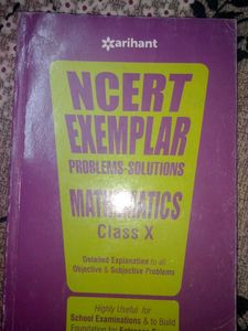 Ncert EXEMPLAR CLASS 10TH Problems - Solutions